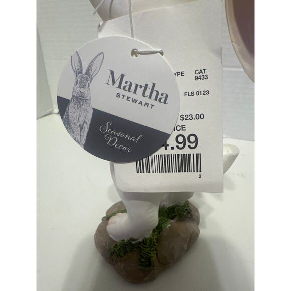 Martha Stewart spring Easter bunny rabbit with mother baby bunny 10 “ NWT - Picture 7 of 8